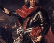 乔瓦尼安东尼奥 - Portrait of Marshal Matthias von der Schulenburg